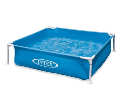 Бассейн каркасный "мини фрейм" (122x122x30см) 3 шт/упак 57173