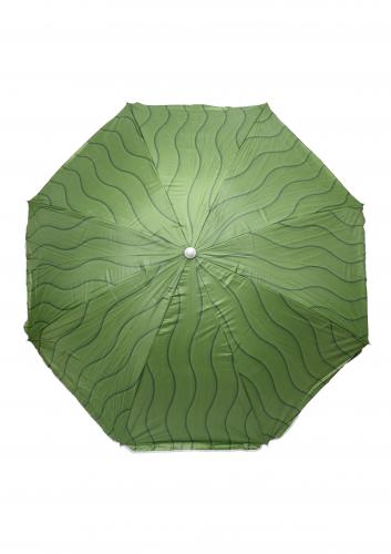 Зонт пляжный фольгированный 200 см (6 расцветок) 12 шт/упак ZHU-200 - фото 8