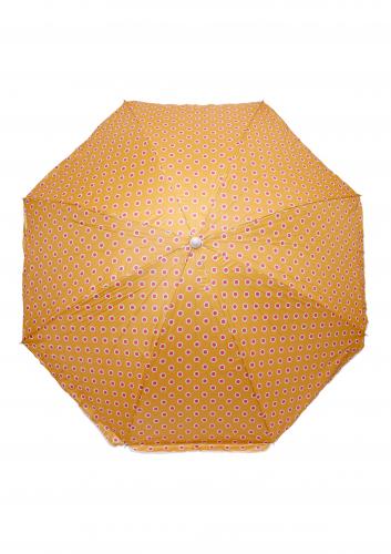 Зонт пляжный фольгированный с наклоном 150 см (6 расцветок) 12 шт/упак ZHU-150 - фото 3